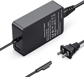 img 4 attached to 💡 44W 15V 2.58A Surface Charger Power Supply Adapter - Compatible with Surface Pro 3, Pro 4, Pro 5, Pro 6, Pro 7, Surface Pro Laptop 1/2/3, Surface Go, and Surface Book