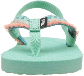 img 3 attached to Туфли Teva Flip Flop Elephants для мальчиков-младенцев с ярким узором на пятке для пляжа