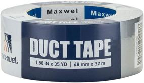 img 3 attached to 🔧 Ultimate Heavy Duty Waterproof Duct Tape - 1.88 in 35 Yards, No Residue, Tearable Silver Tape for Home Repair, Carpet Binding, Bundles