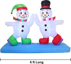 img 2 attached to Joiedomi Inflatable Inflatables Christmas Decorations Seasonal Decor in Outdoor Holiday Decor
