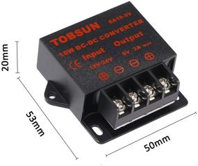 img 2 attached to 💡 BANKEE DC 12V/24V to 5V 3A Converter: Efficient Voltage Reducer & Power Supply Module