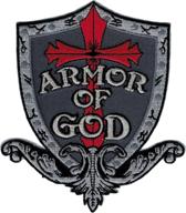 armor god embroidered patch 73291 logo