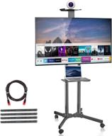 📺 suptek ml5074 rolling tv cart mobile tv mount stand with wheels and shelves for 32-70 inch flat screen tvs – lcd, led & plasma logo