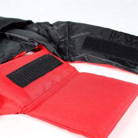 img 2 attached to Keep Your Canine Comrades Safe with the Penn-Plax Officially Licensed American Red Cross Safety Life Jacket and Flotation Device for Dogs – In Vibrant Red with Reflective Strips – Choose from 5 Sizes