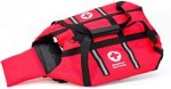 keep your canine comrades safe with the penn-plax officially licensed american red cross safety life jacket and flotation device for dogs – in vibrant red with reflective strips – choose from 5 sizes логотип