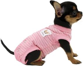 img 4 attached to LOPHIPETS Dog Shirts Recovery Suit Pajamas for Small Dogs: Ideal for Teacup Chihuahua, Yorkie, and Puppies