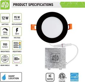 img 3 attached to 💡 Superior ASD LED Recessed Lighting: Exceptional 4 Inch Industrial Electrical Solution