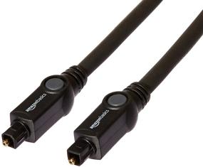 img 4 attached to 🔊 15-Foot CL3 Rated Optical Audio Digital Toslink Cable by Amazon Basics