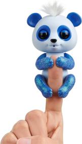 img 3 attached to 🐼 Enhanced SEO: Glitter Panda Fingerlings Interactive Puppets & Puppet Theaters for Finger Puppets