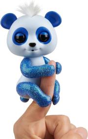 img 4 attached to 🐼 Enhanced SEO: Glitter Panda Fingerlings Interactive Puppets & Puppet Theaters for Finger Puppets