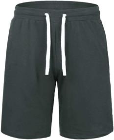 img 2 attached to Stay Cool and Comfortable with IClosam Summer Elastic Shorts with Pockets