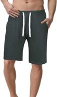 stay cool and comfortable with iclosam summer elastic shorts with pockets logo