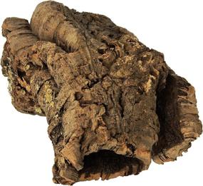 img 1 attached to 🌳 Premium Extra Large Round Cork Bark by Zoo Med - Natural and Enriching for Reptile Terrariums