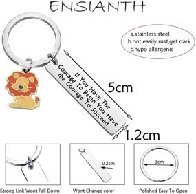 img 3 attached to ENSIANTH Jewelry Keychain Positive Graduation