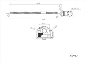 img 1 attached to 🔧 Yost Tools YEV17 End Vise: Enhance your Woodworking Projects with Precision and Stability