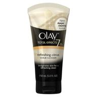 olay effects refreshing cleanser packaging logo
