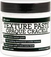 🎨 ranger texture paste opaque crackle: create stunning cracked effects! logo