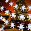 turnmeon christmas snowflake decoration waterproof lighting & ceiling fans logo