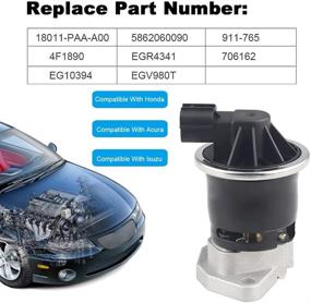 img 2 attached to JDMON Compatible Recirculation 2 3L1998 2002 Replaces18011 PAA A00