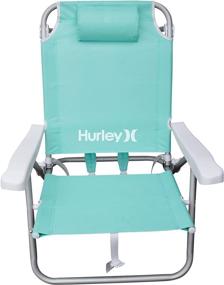 img 3 attached to 🏖️ Ultimate Tropical Beach Companion: Hurley Backpack Beach Chair combines comfort and style