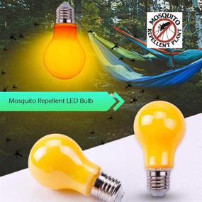 img 1 attached to 🌞 Jslinter 120V 6W Yellow Outdoor/Indoor LED Light Bulb