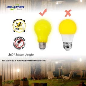 img 2 attached to 🌞 Jslinter 120V 6W Yellow Outdoor/Indoor LED Light Bulb