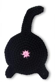 img 1 attached to Crazy Cat Lady Crochet Coaster