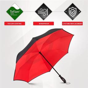 img 3 attached to ☂️ Inverted Windproof Repel Umbrella: Stay Protected in Any Weather!