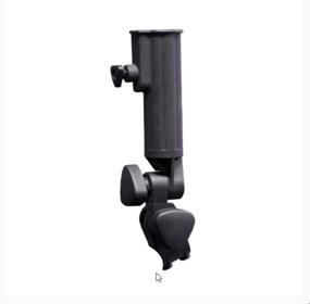 img 2 attached to 🏌️ Universal Adjustable Golf Cart Umbrella Holder - QIYAT Mounting Attachment for Golf Push Cart Accessories