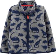 👕 carters toddler full zip boys' clothing - simply joyful logo