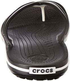 img 2 attached to 👟 Кроссовки Crocs Unisex Crocband Flip Water для мальчиков - модель "Сандалии