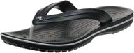 👟 кроссовки crocs unisex crocband flip water для мальчиков - модель "сандалии логотип