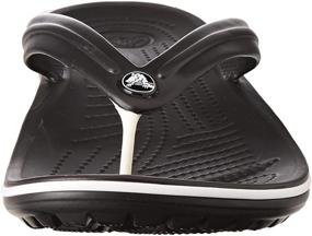 img 3 attached to 👟 Кроссовки Crocs Unisex Crocband Flip Water для мальчиков - модель "Сандалии