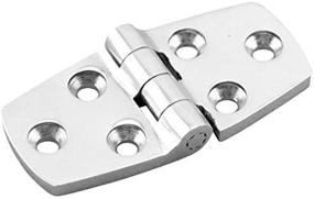 img 2 attached to 🔩 Top-Quality Marine Grade Heavy Duty Stainless Steel Standard Hinge