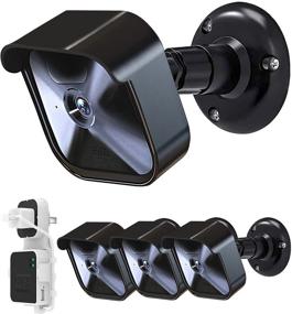 img 4 attached to 📷 All-New Weatherproof Blink Outdoor Camera Housing and Mounting Bracket: 3 Pack Protective Cover with 360° Adjustable Mount and Blink Sync Module 2 Mount for Enhanced Blink Outdoor Security Camera