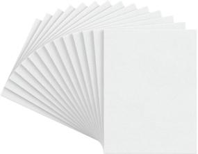 img 3 attached to Arteza Canvas Boards for Painting: Pack of 14, 9x12 Inches, 100% Cotton, Gesso-Primed White Panels – Perfect for Acrylic Pouring and Oil Painting