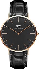 img 4 attached to Daniel Wellington Classic Black Reading