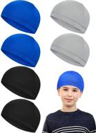 🏃 geyoga wicking running cycling boys' accessories: hats & caps for active performance logo