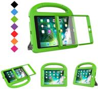 📱 bmouo ipad mini 1 2 3 case - screen protector, shockproof lightweight cover stand for kids, green logo