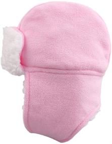 img 3 attached to 🧥 Pesaat Trapper Winter Toddler Earflap Boys' Accessories: Stay Warm in Cold Weather!