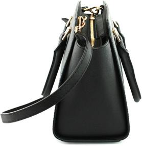 img 2 attached to Michael Kors Saffiano Leather Satchel Women's Handbags & Wallets