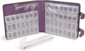 img 4 attached to Lockables Double Compartment Ultrasuede Organizer