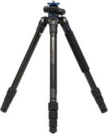 📷 black benro systemgo plus fgp18a aluminum tripod with monopod conversion logo