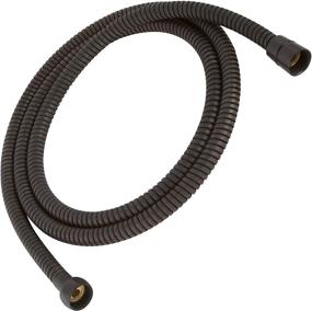 img 4 attached to 🚿 Extra Long Universal 60 Inch Stainless Steel Shower Hose with Double-Buckle - Ideal for Handheld Showerheads - Oil-Rubbed Bronze Finish