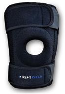 🦵 medium left riptgear open patella knee brace with adjustable side straps - designed to alleviate knee cap pressure логотип