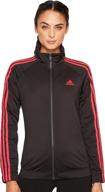 adidas women's track 🏃 jacket - designed-2-move for optimal performance logo