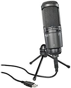 img 2 attached to Enhanced Performance: Audio-Technica AT2020USB+ Cardioid Condenser USB Microphone (Renewed)