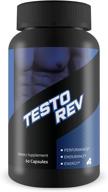 💪 maximize energy and build lean muscle with testo rev - all-natural testosterone booster logo