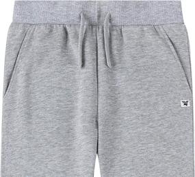 img 2 attached to Comfortable and Stylish JIAHONG Cotton Sweatpants: Perfect Athletic Girls' Pants & Capris