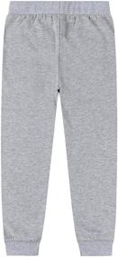 img 3 attached to Comfortable and Stylish JIAHONG Cotton Sweatpants: Perfect Athletic Girls' Pants & Capris